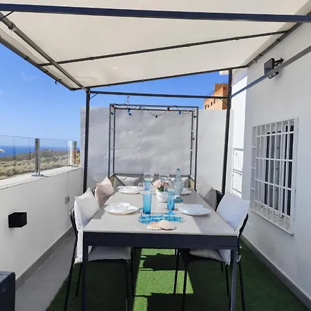公寓 Atico Micaela. Terraza Y Vistas 圣克鲁斯-德特内里费
